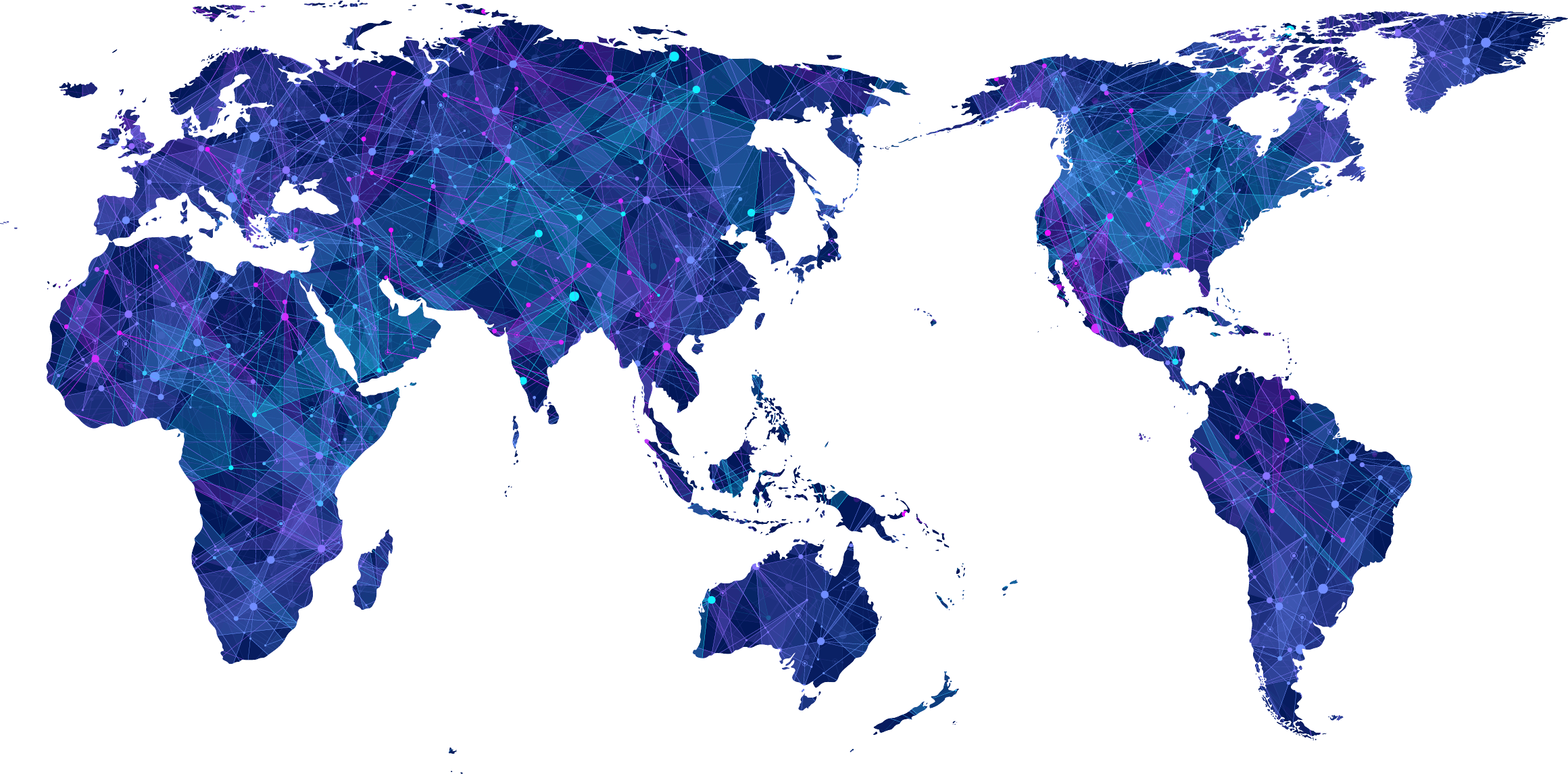 世界に広がるデルタのグローバルネットワーク